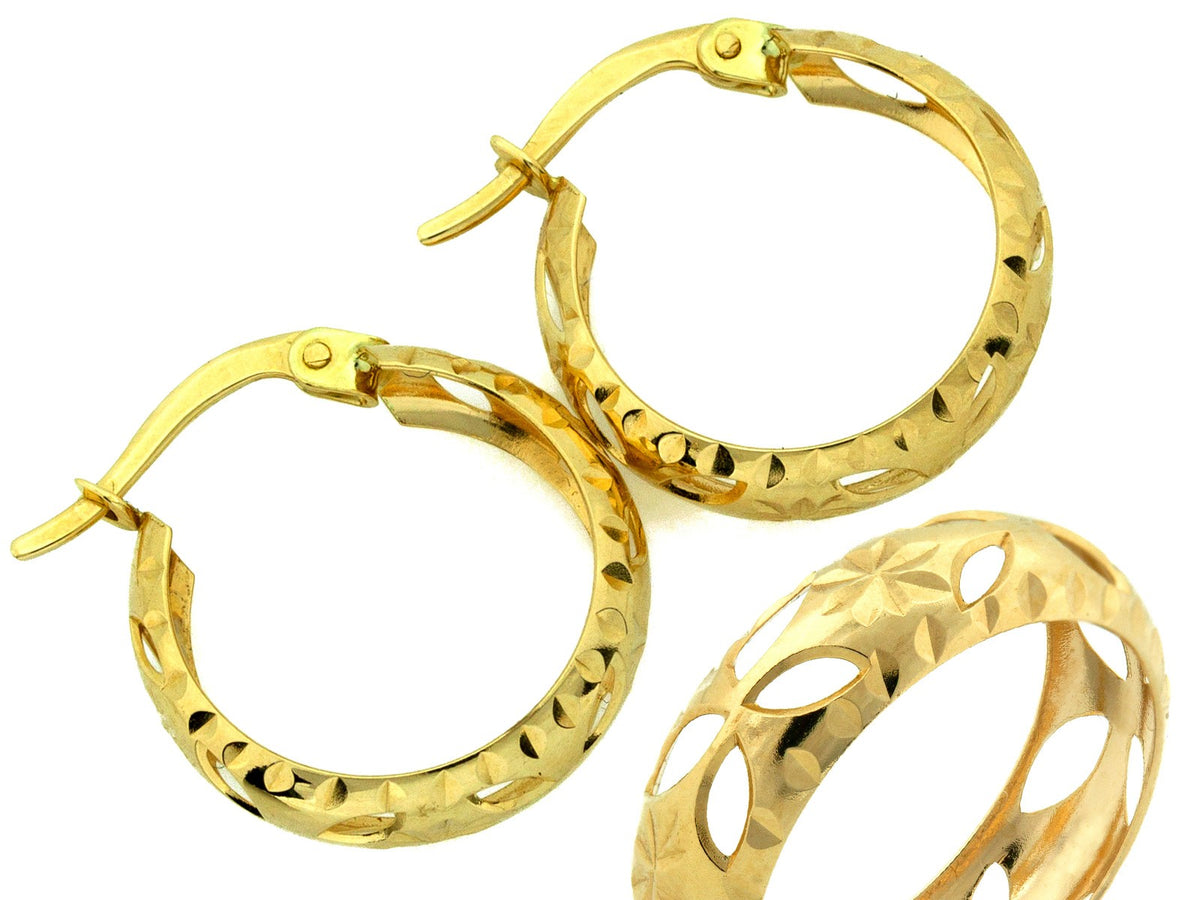 Gold Earrings