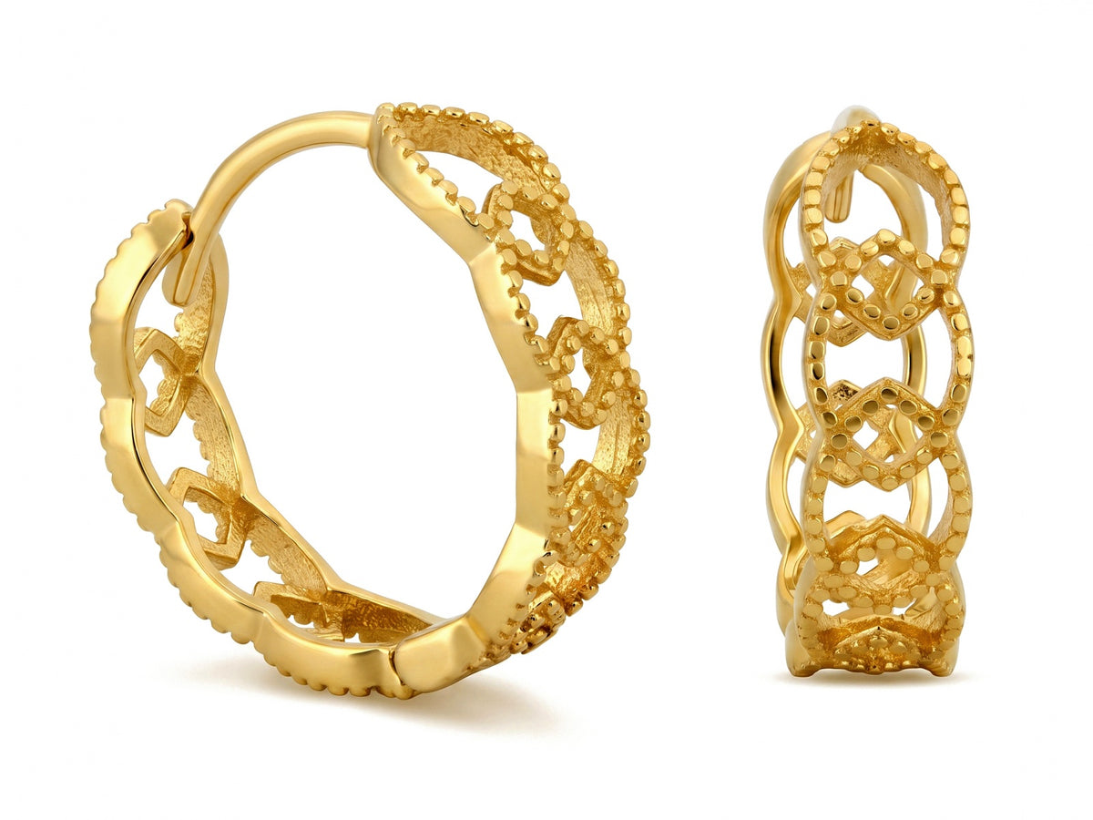 Gold Earrings