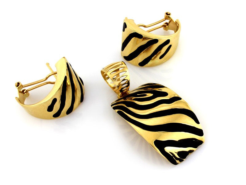 Gold Jewellery Set