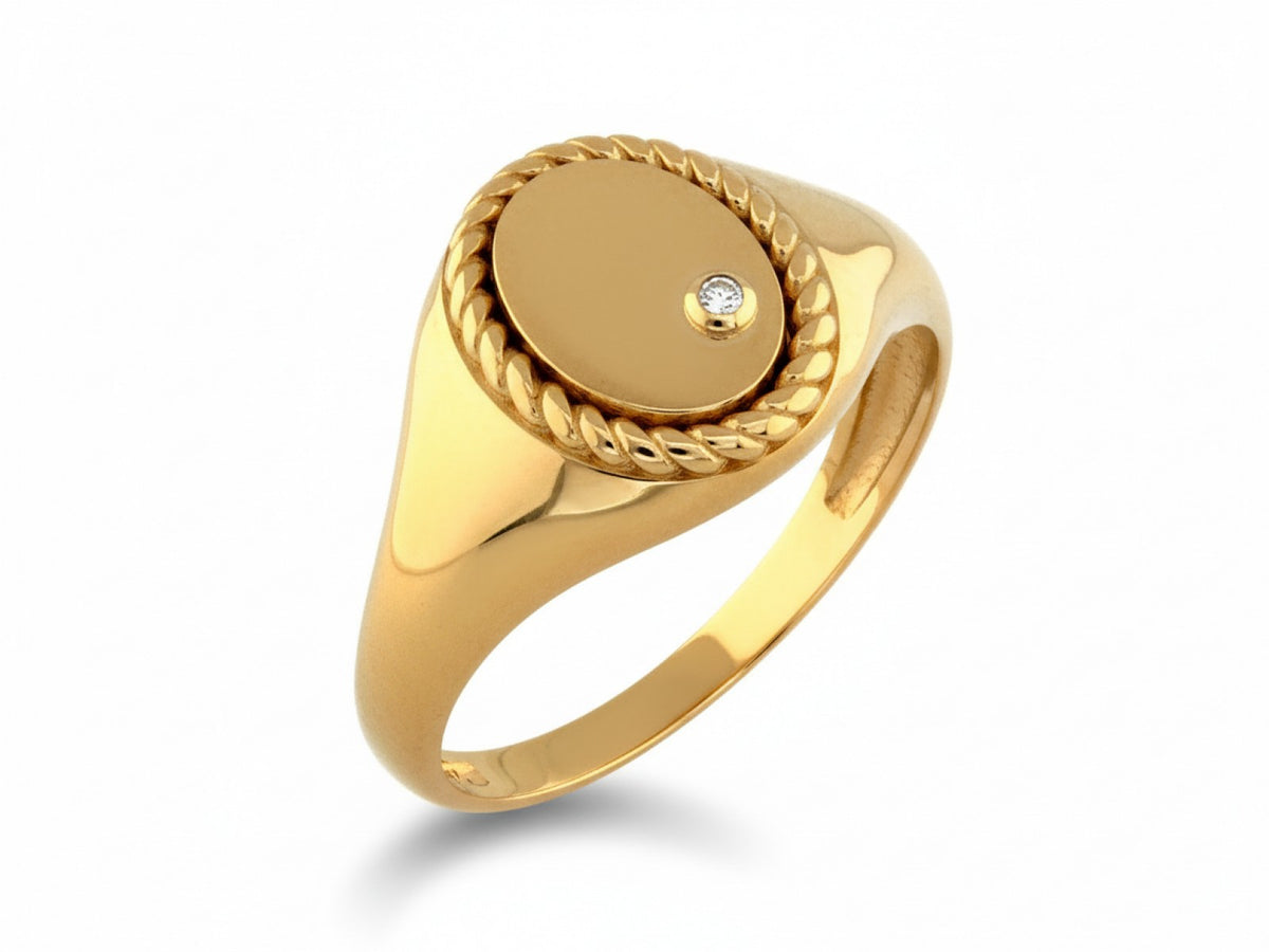 Gold Signet Ring