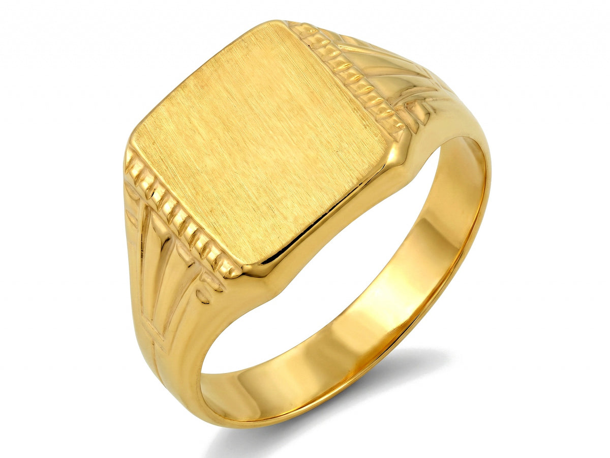 Gold Signet Ring