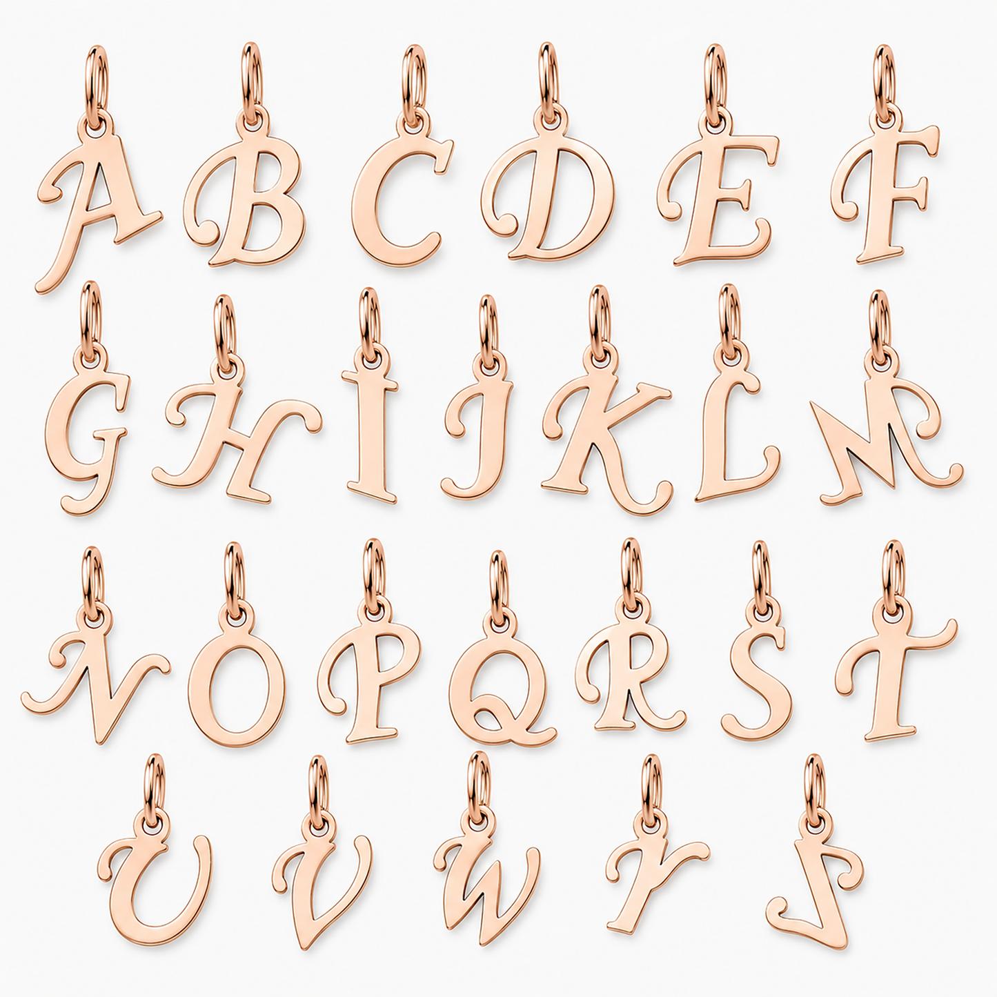Auksinis Pakabukas Raidė A-Z