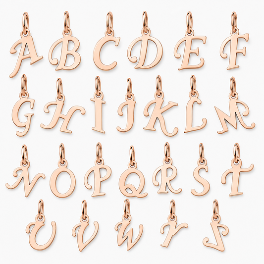 Auksinis Pakabukas Raidė A-Z