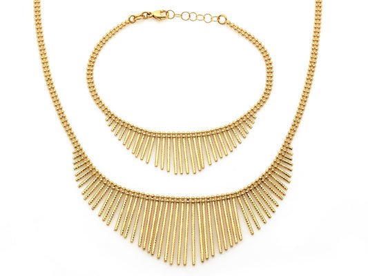 Gold Jewellery Set
