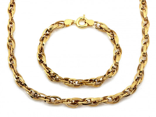 Gold Jewellery Set