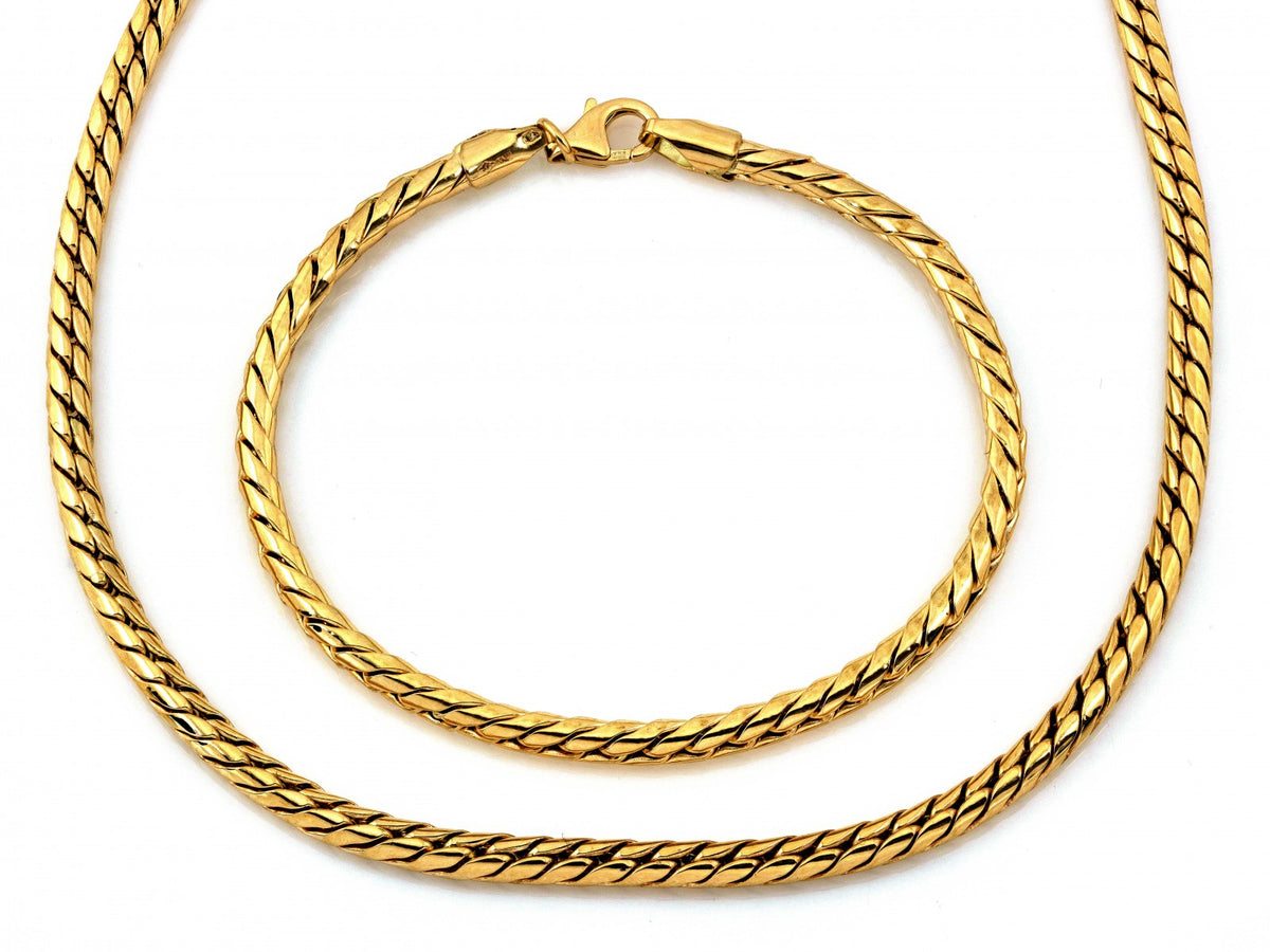 Gold Jewellery Set