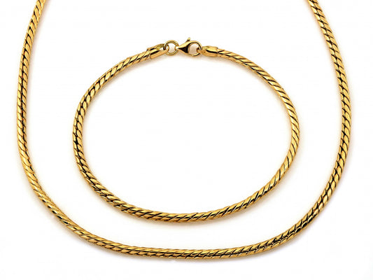 Gold Jewellery Set