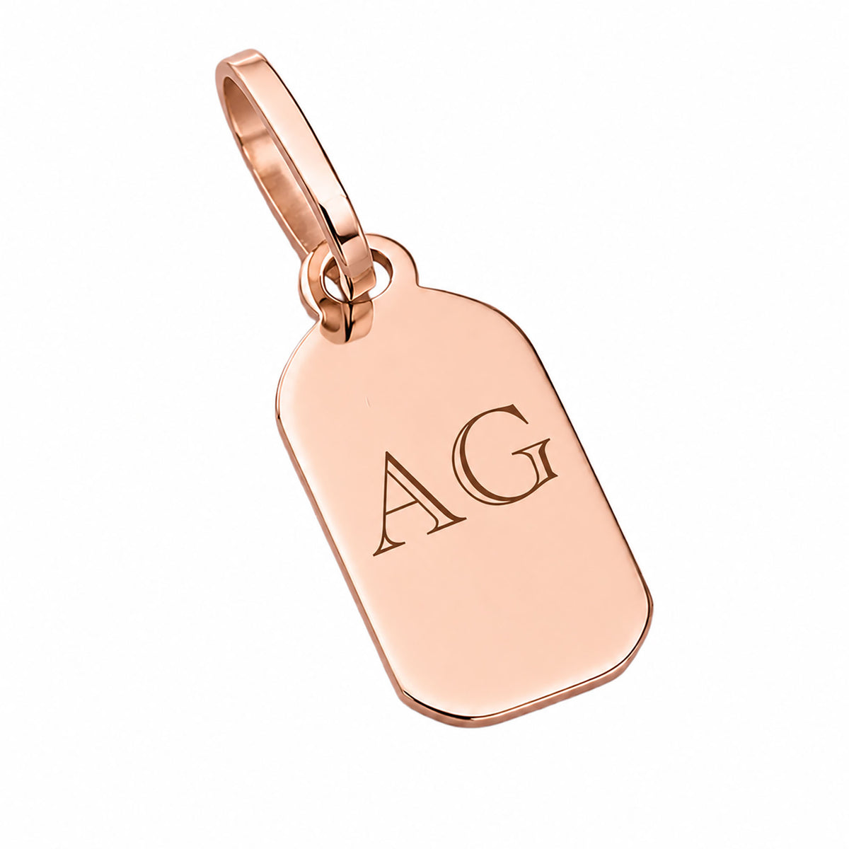 Personalizuotas auksinis pakabukas