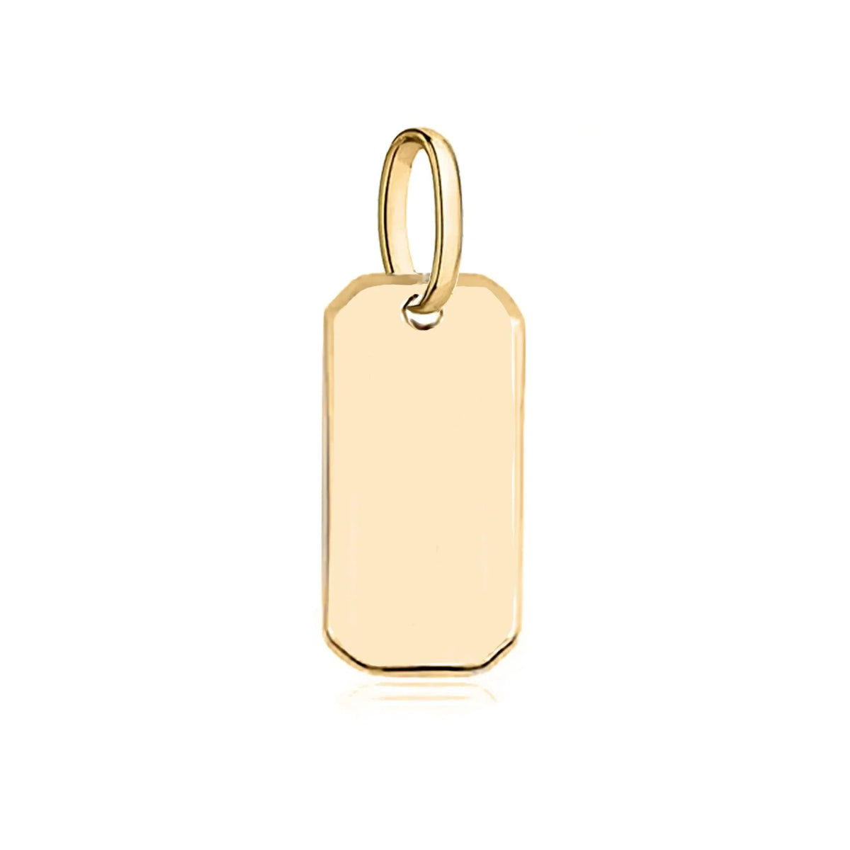Personalizuotas auksinis pakabukas medalionas plokstelė - LuccheGold