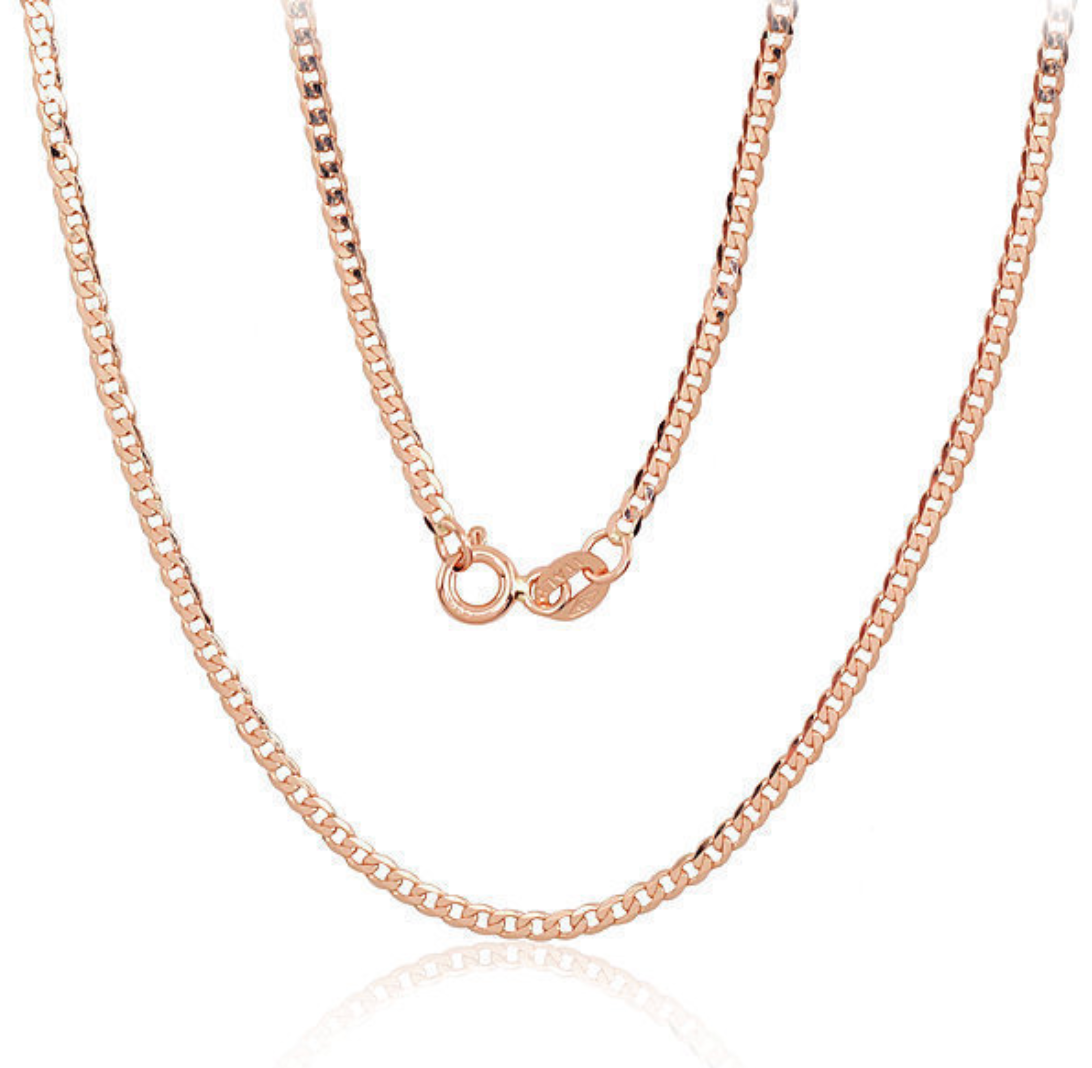 Gold Curb Chain