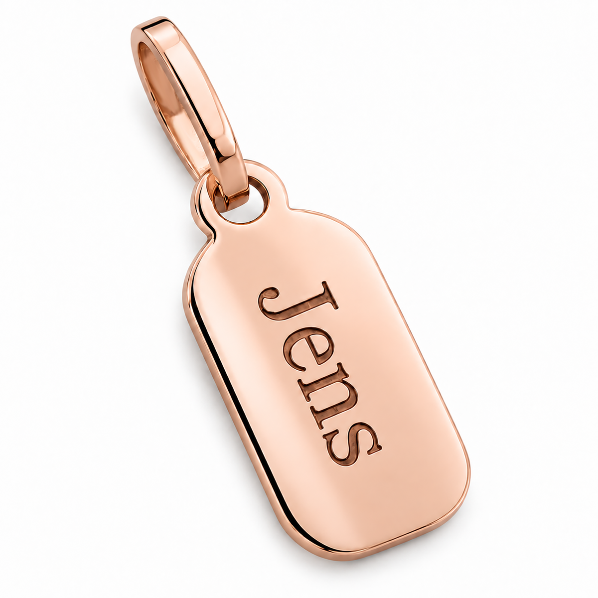 Personalizuotas auksinis pakabukas
